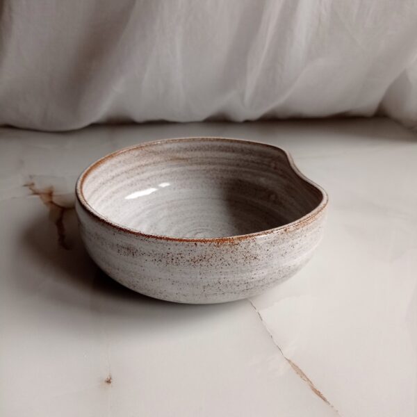 PRE-ORDER miseczka z zagięciem na rękę, stracciatella