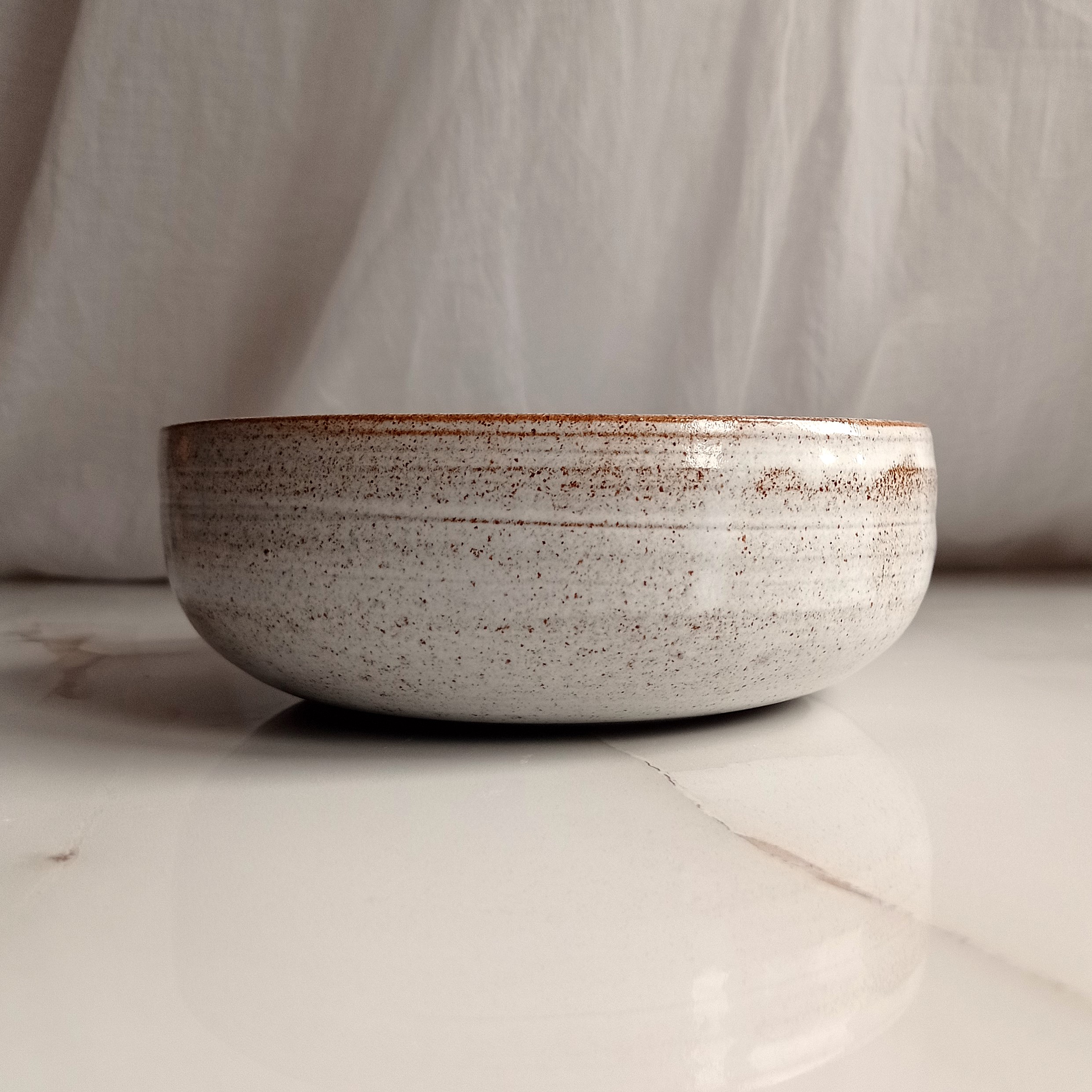 PRE-ORDER miseczka z zagięciem na rękę, stracciatella - obrazek 5