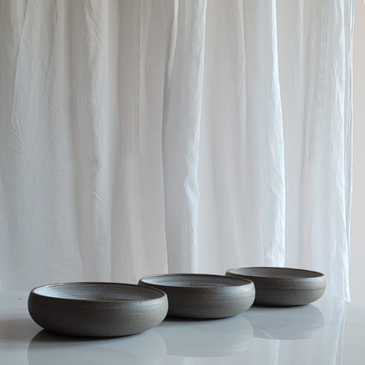 PRE-ORDER miska zagięta do środka, kokos - obrazek 2