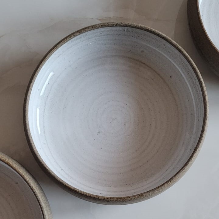 PRE-ORDER miska zagięta do środka, kokos - obrazek 4