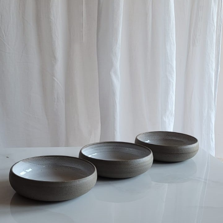 PRE-ORDER miska zagięta do środka, kokos - obrazek 5