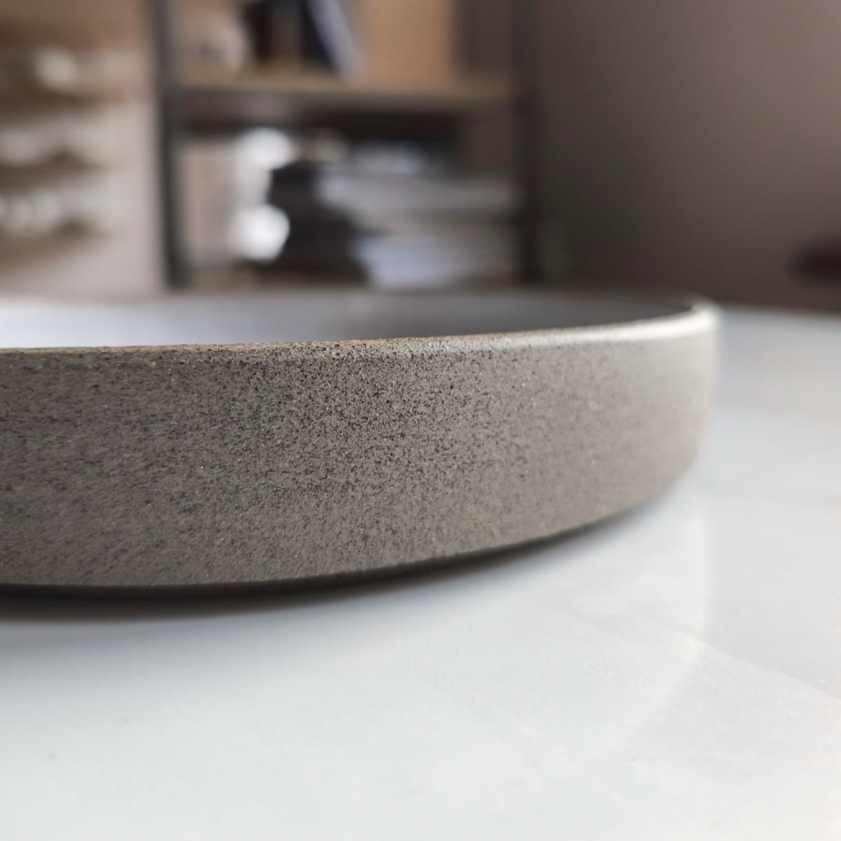 PRE - ORDER wysoki talerz 19 cm, kokos - obrazek 3