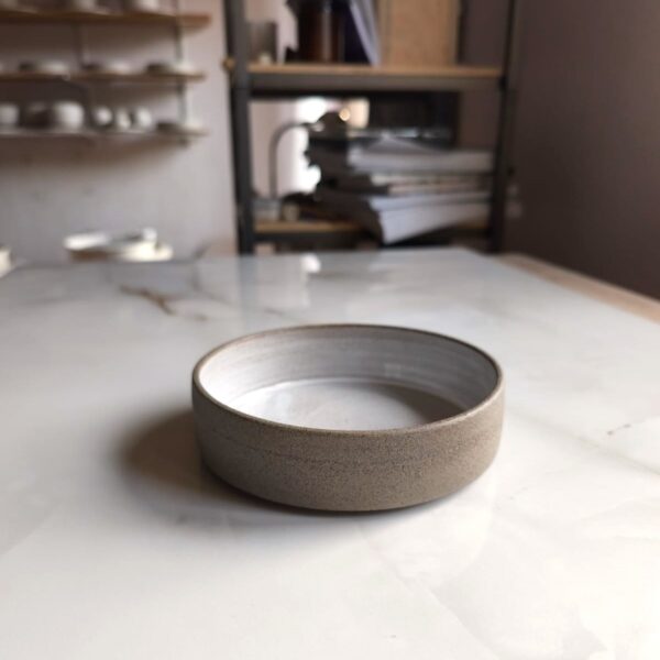 wysoki talerz 15 cm, kokos